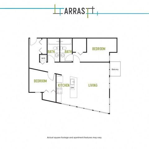 2 Bed 2 Bath